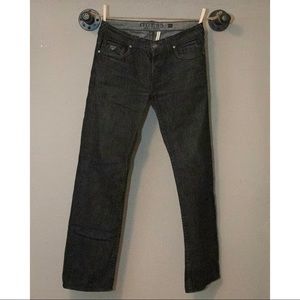GUESS 32x34 Black Denim Jeans